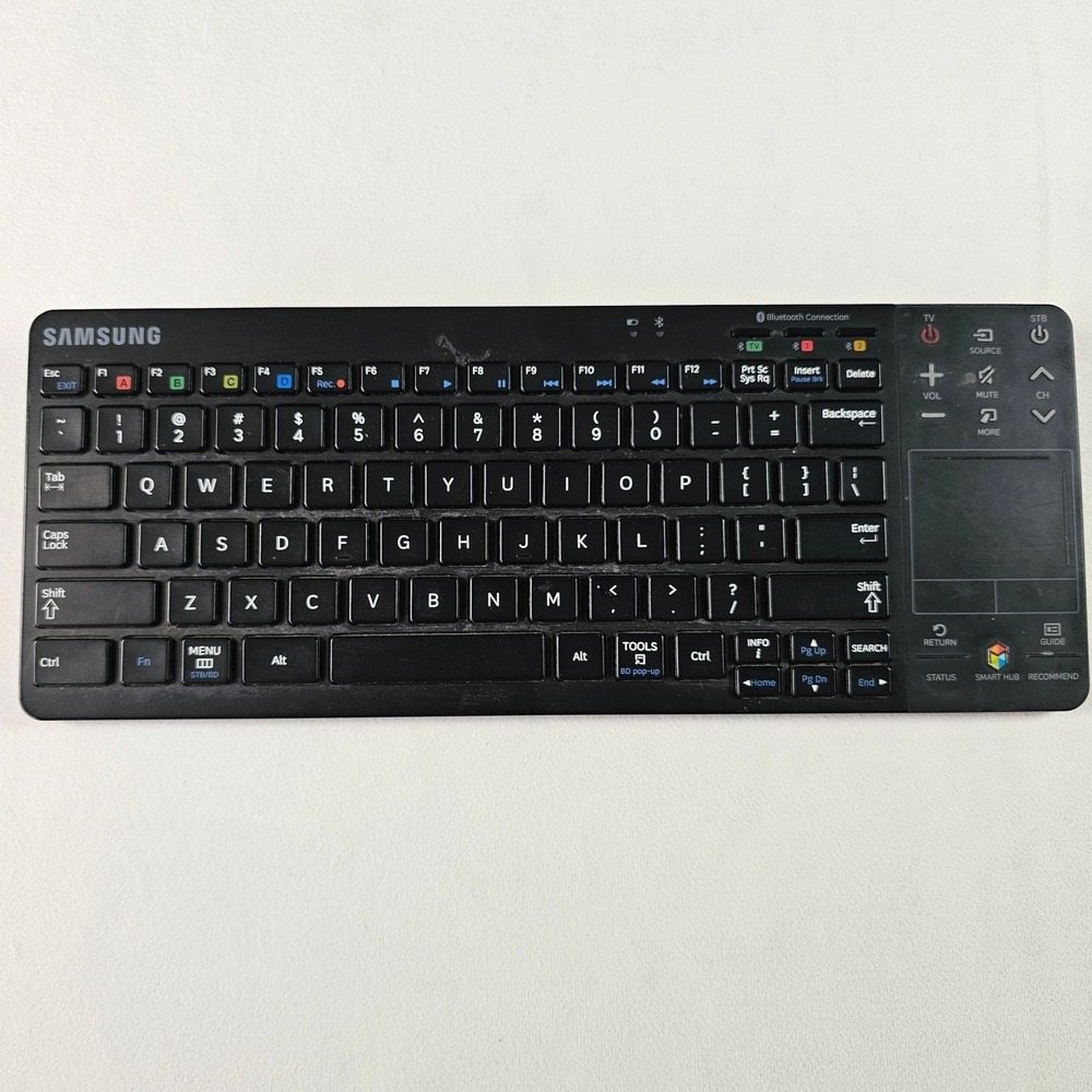 Samsung VG-KBD2000 Wireless Smart Keyboard with Touchpad for Smart TV - TESTED